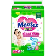 MERRIES Good Skin Трусики для детей размер M 7-12 кг 50 шт